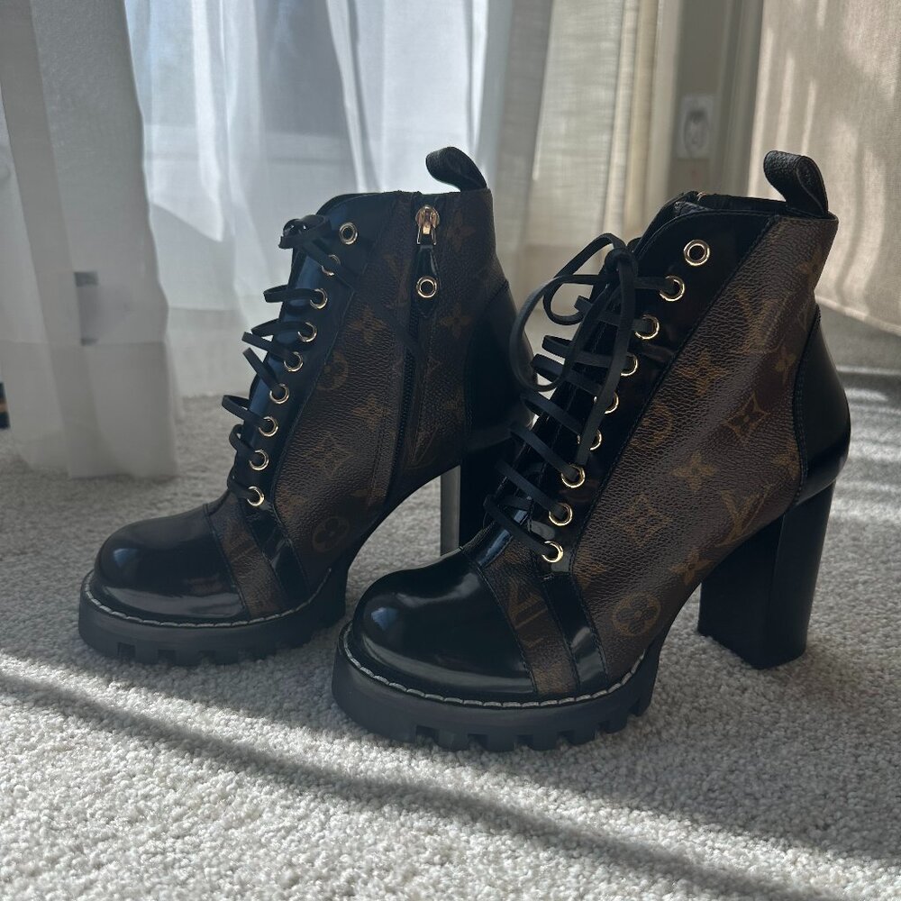 Louis Vuitton Star Trail Ankle Boots Size 37.5